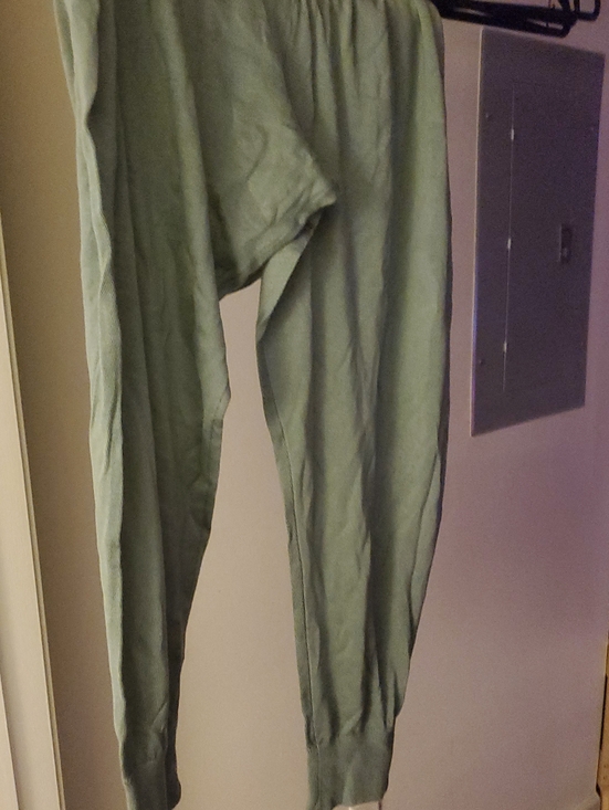 Athleta Pants - Athleta Womens Daydream Sweater Sleep Jogger Pants 2X Sage Green Pockets NEW
